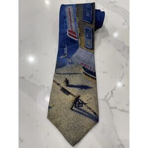 Elvis Presley Collections Silk Tie Heartbreak Hotel Collectible Music 58.5 x 4